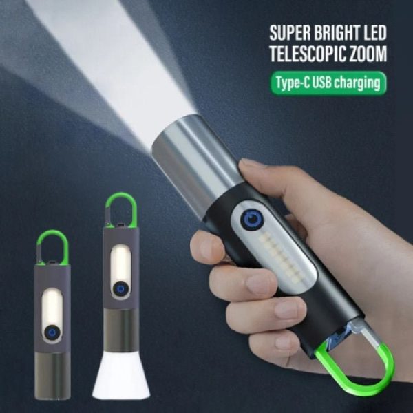 Digital Thunder XST-836 USB Rechargeable FlashLight