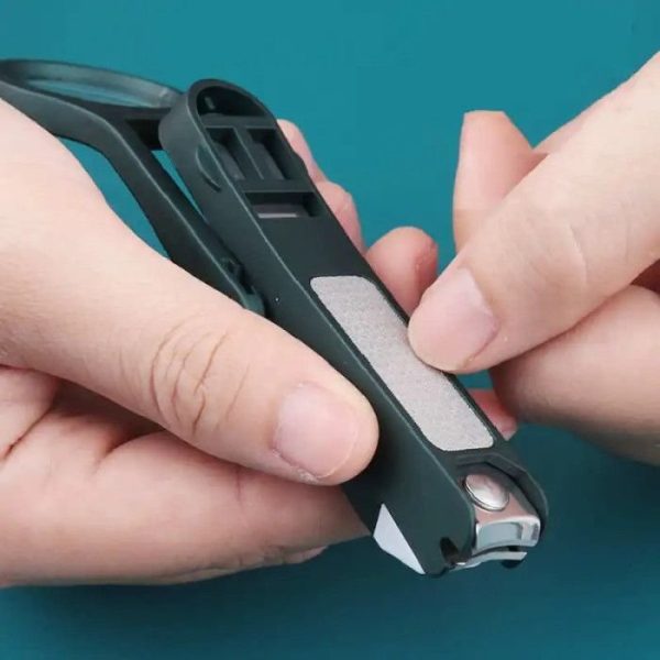 Magnifying Nail Clippers, Stainless Steel Nail Cutter